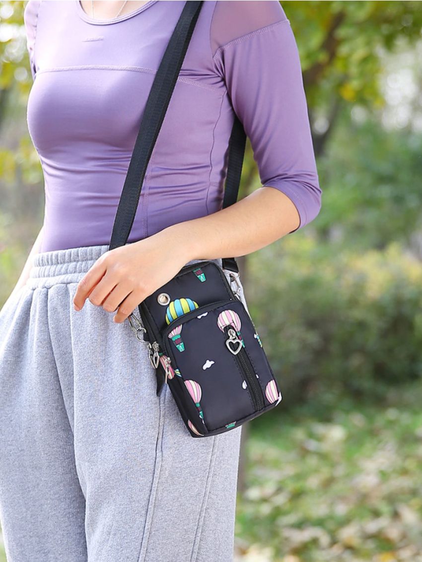 Random Cartoon Graphic Phone Wallet