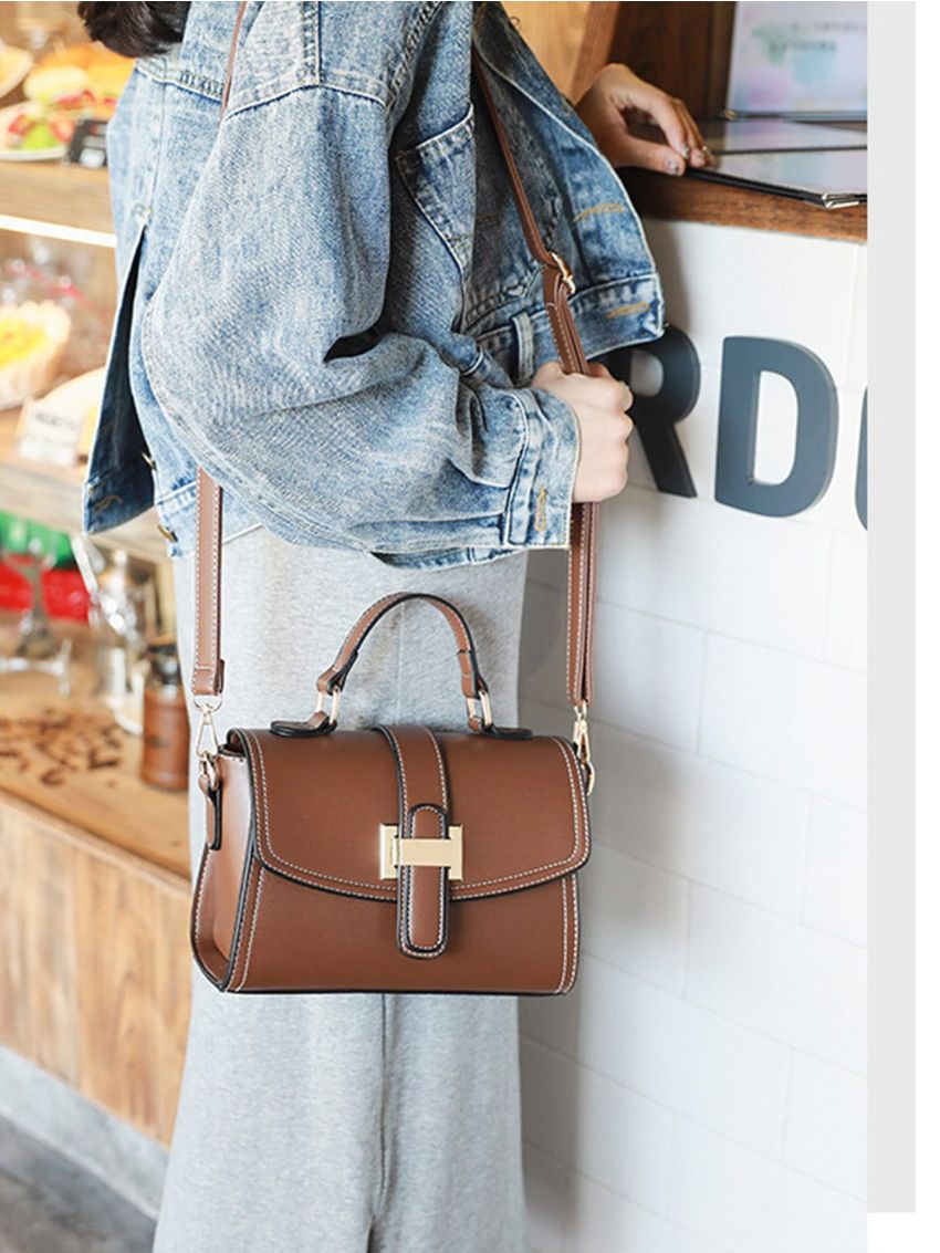 Minimalist Flap Square Bag