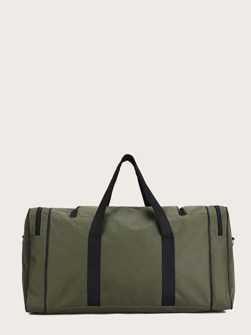 Letter Graphic Travel Bag
