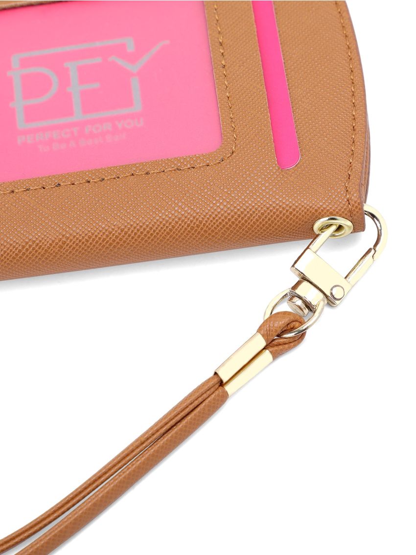 Letter Embossed Card Holder