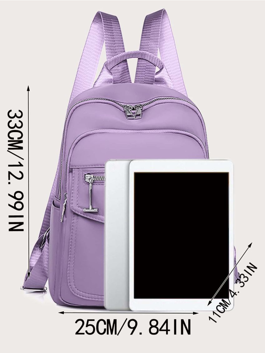 Minimalist Multi-pocket Functional Backpack