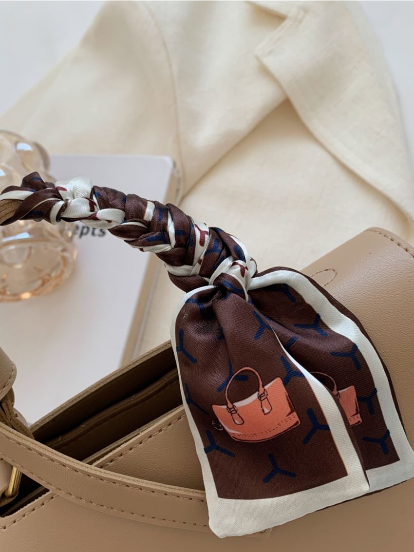 Quilted Flap Square Bag