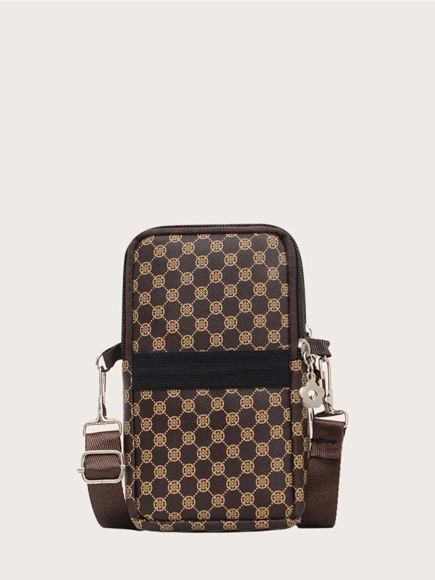 Geometric Pattern Phone Wallet