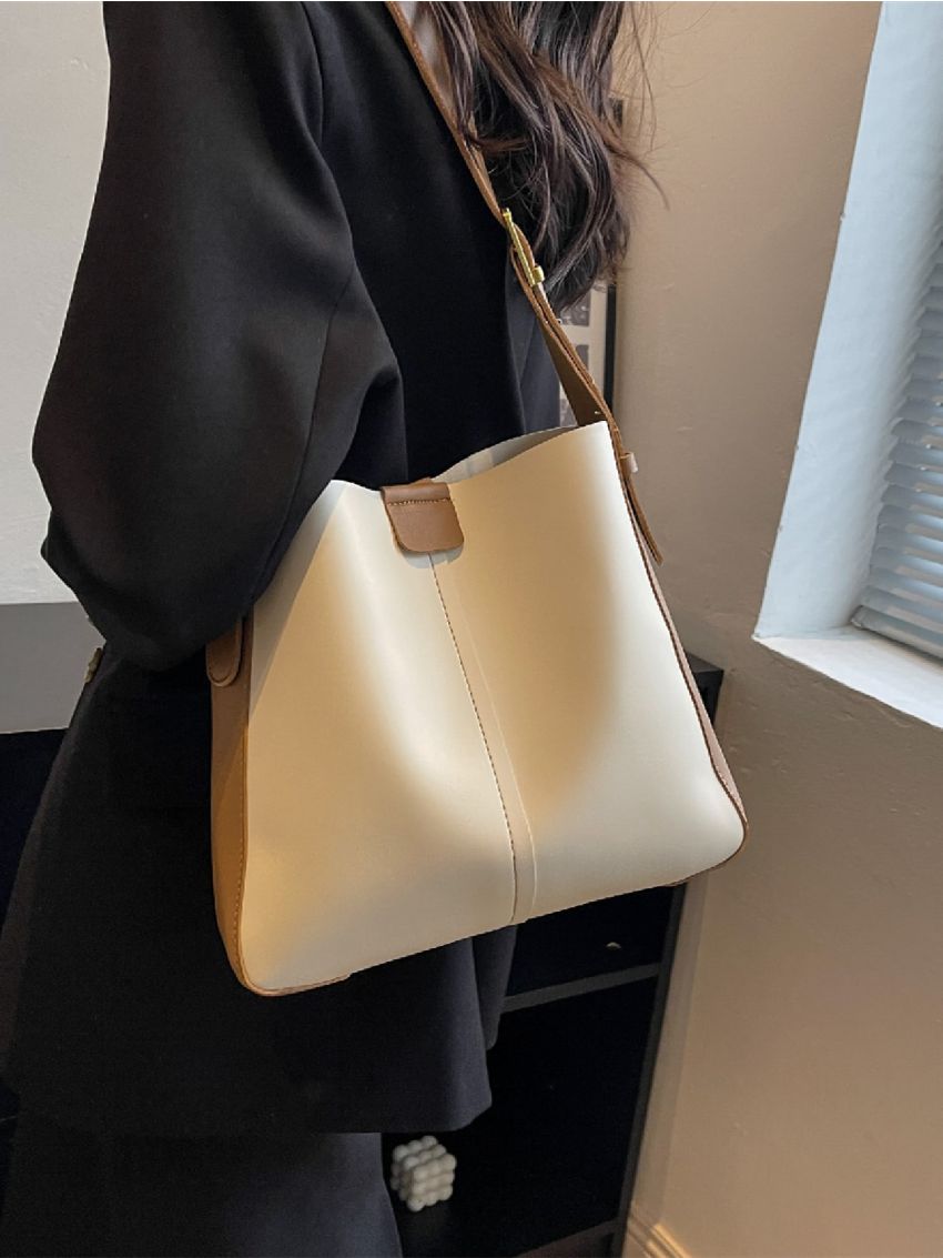 Color Block Square Bag