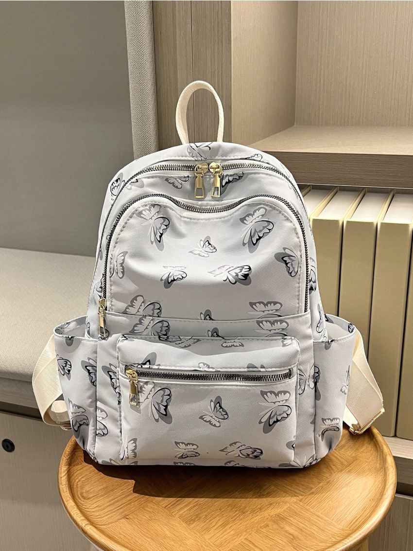 Butterfly Graphic Functional Backpack