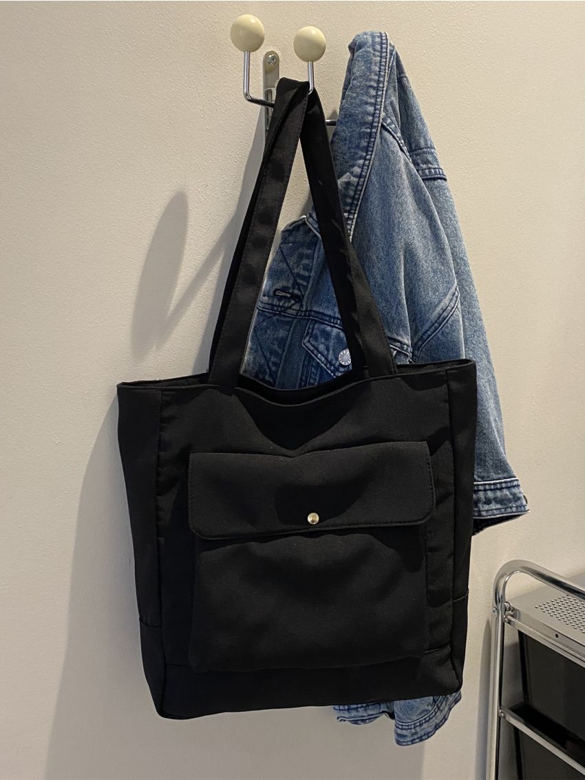 Minimalist Pocket Front Square Bag