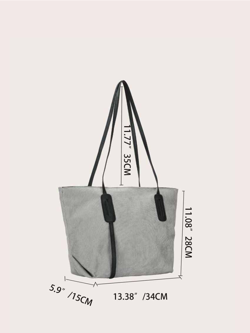 Minimalist Shoulder Tote Bag