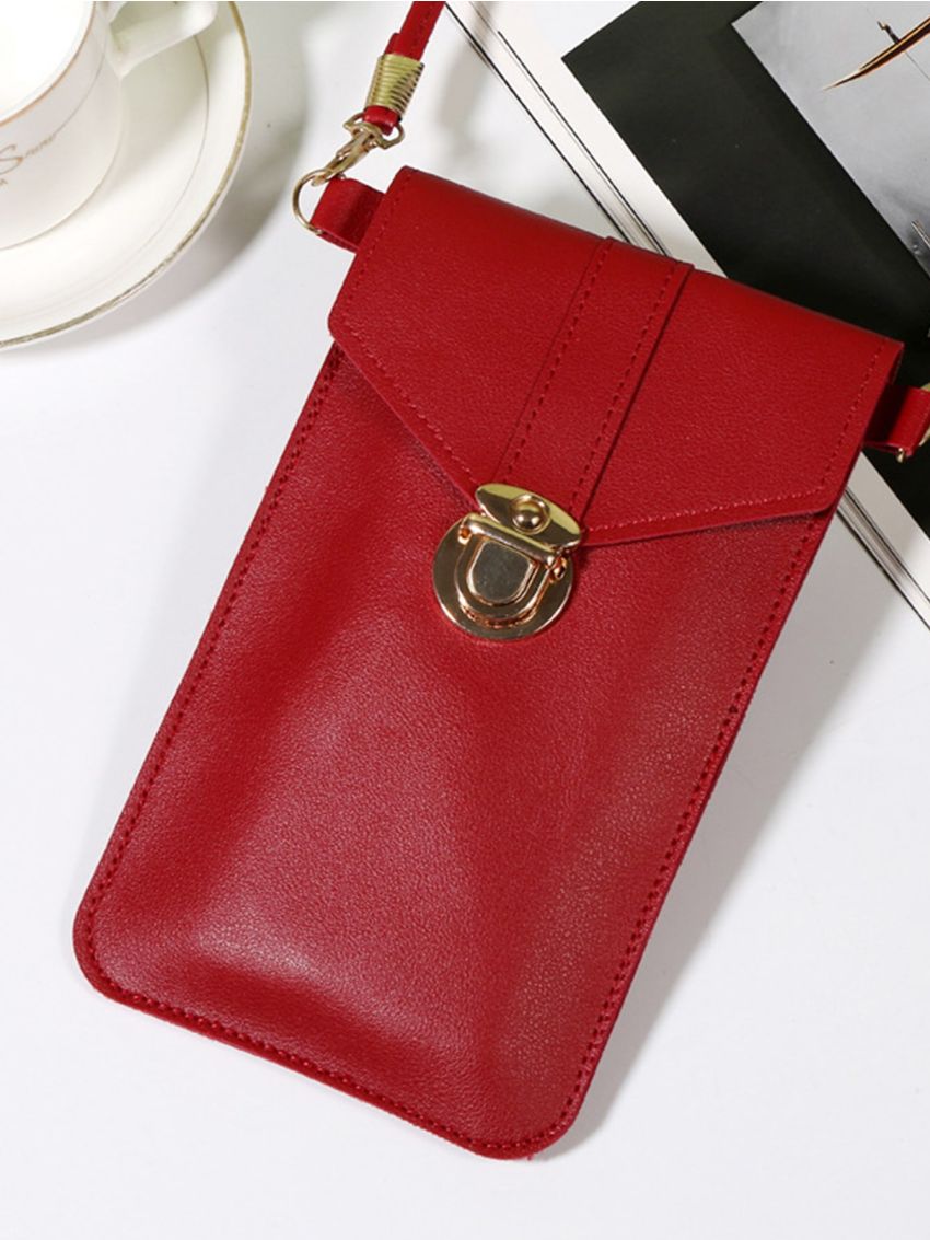 Snap Button Phone Wallet