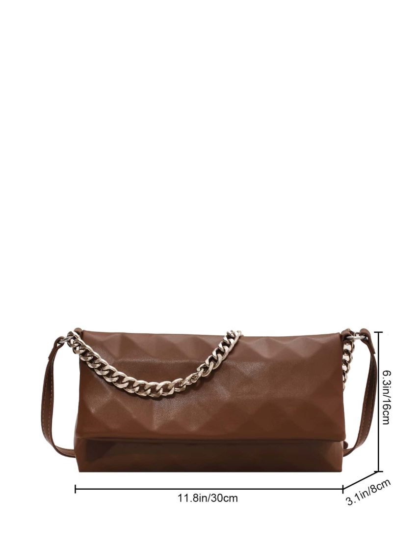 Minimalist Flap Hobo Bag