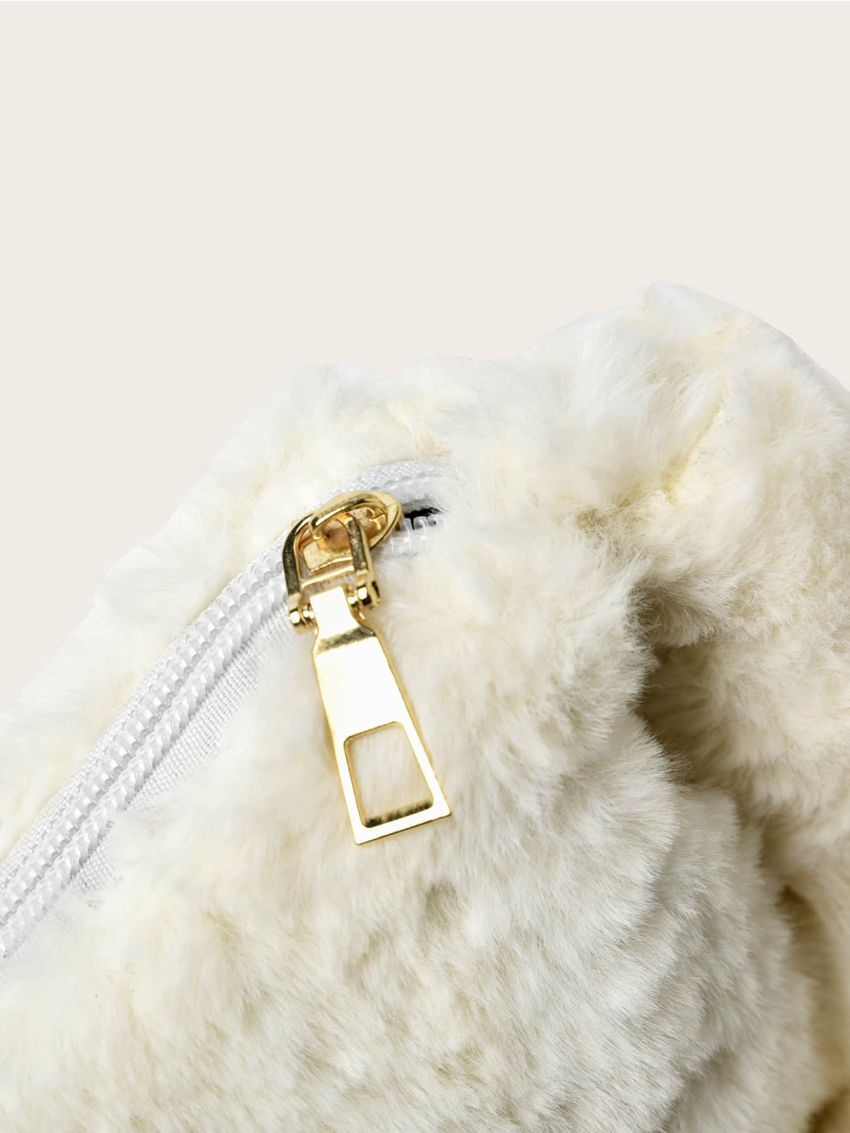 Mini Fluffy Hobo Bag
