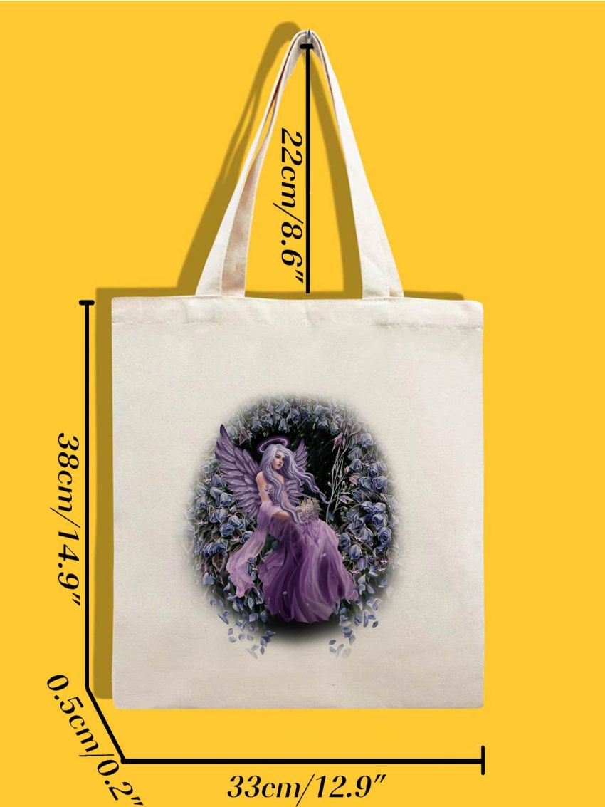 Figure Graphic Shopper Bag