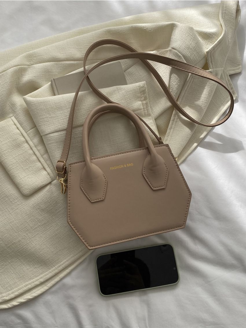 Letter Print Novelty Bag