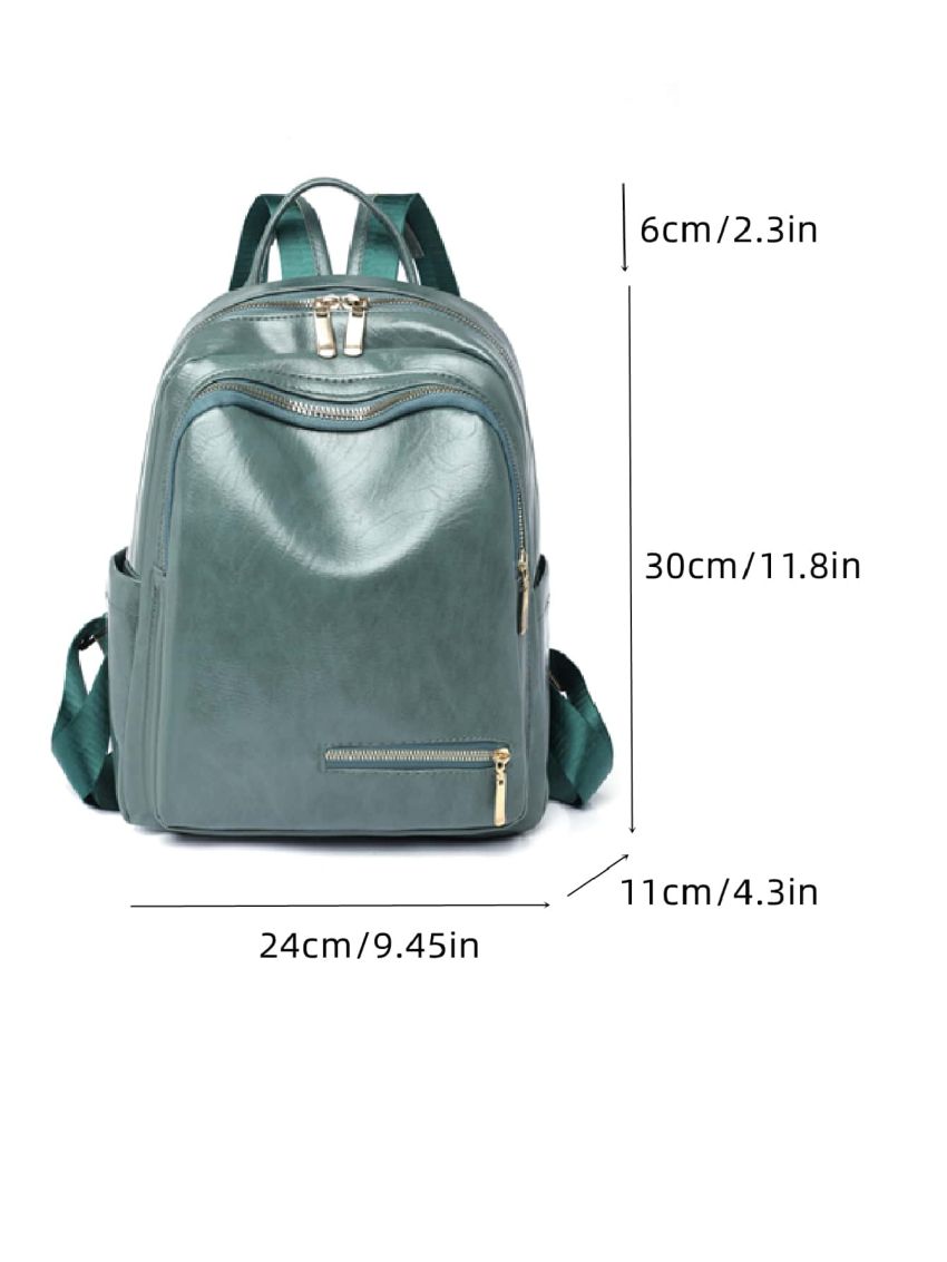 Zipper Design Functional Backpack