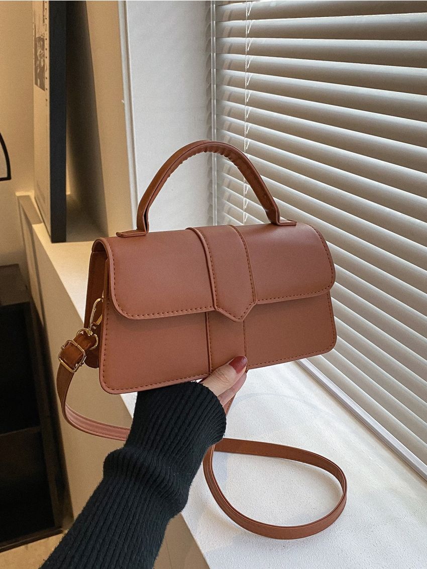 Minimalist Flap Square Bag