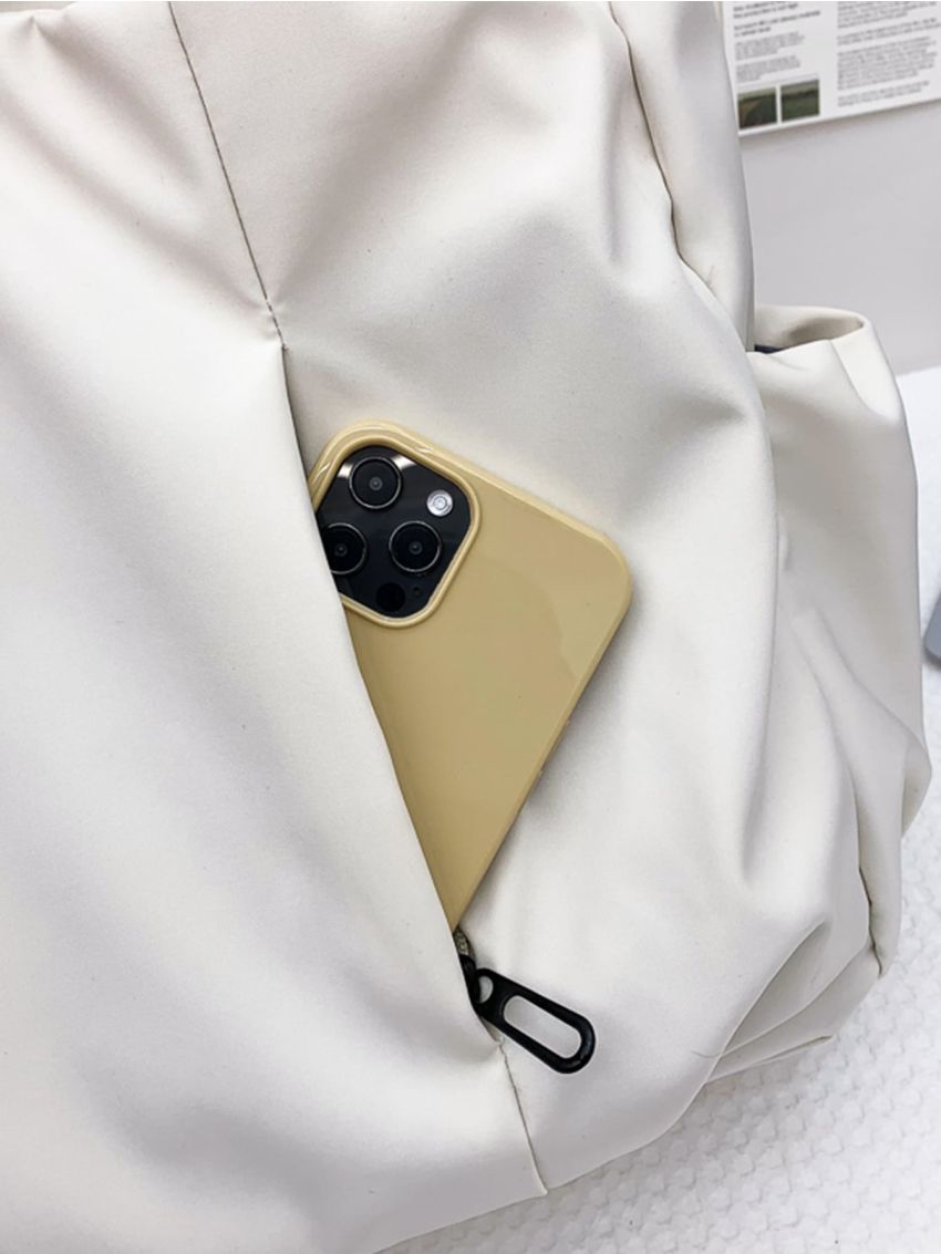 Minimalist Drawstring Design Functional Backpack