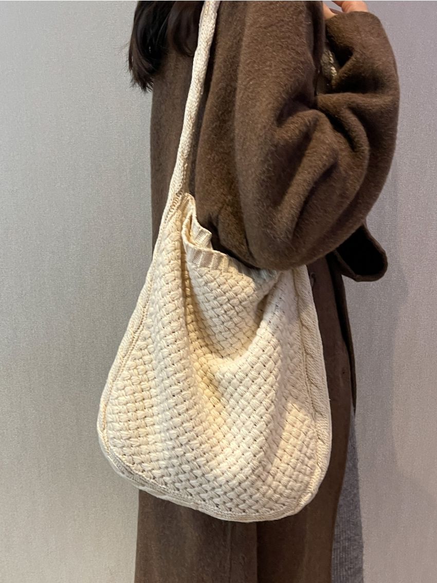 Minimalist Textured Crochet Bag