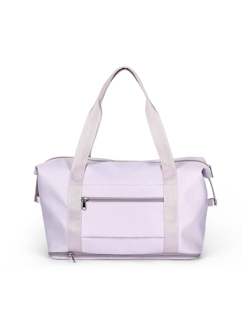 Travel Bag Waterproof Duffel Gym Tote Bag, Weekender Carry-on Overnight Bag For Women