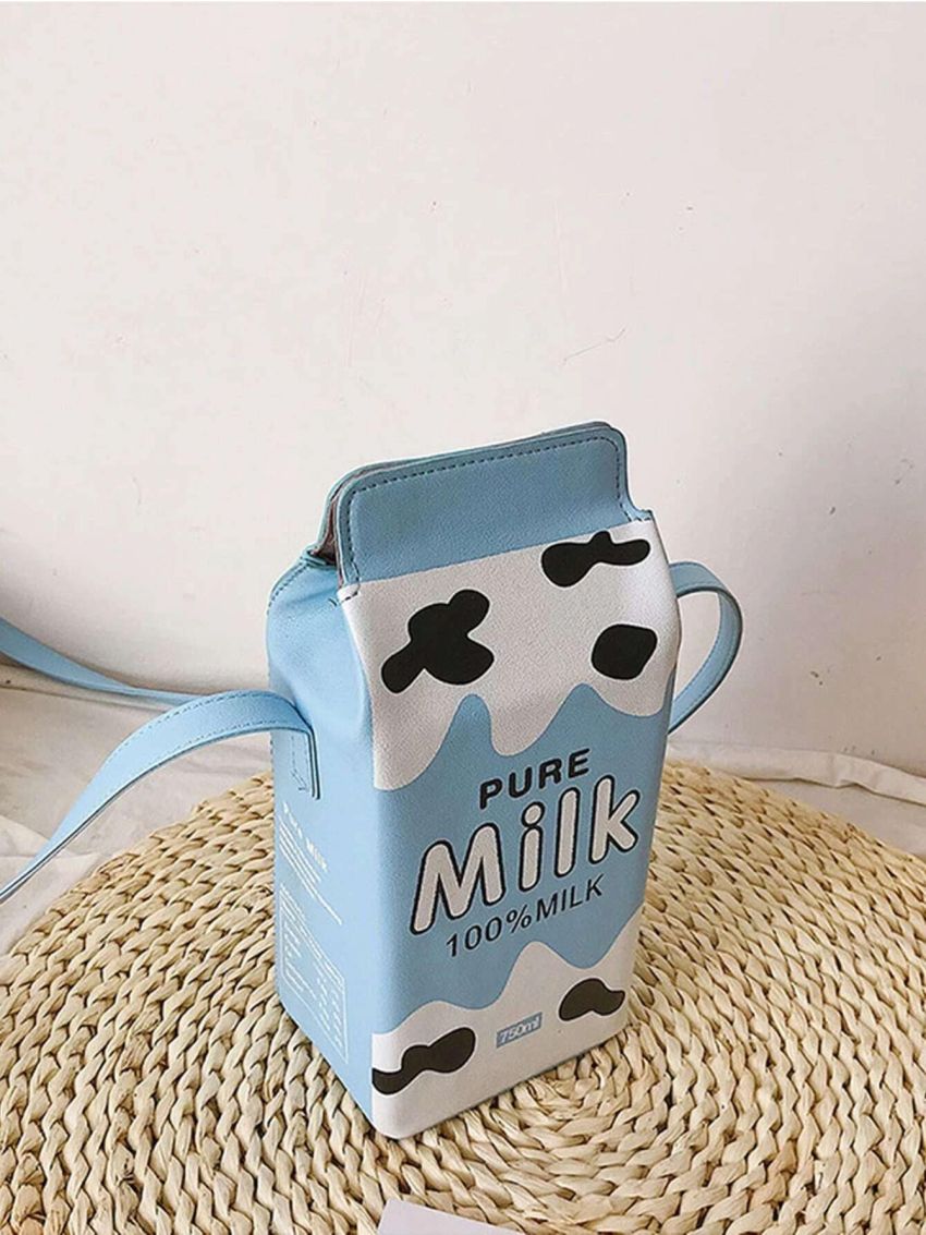 Mini Letter Graphic Box Bag