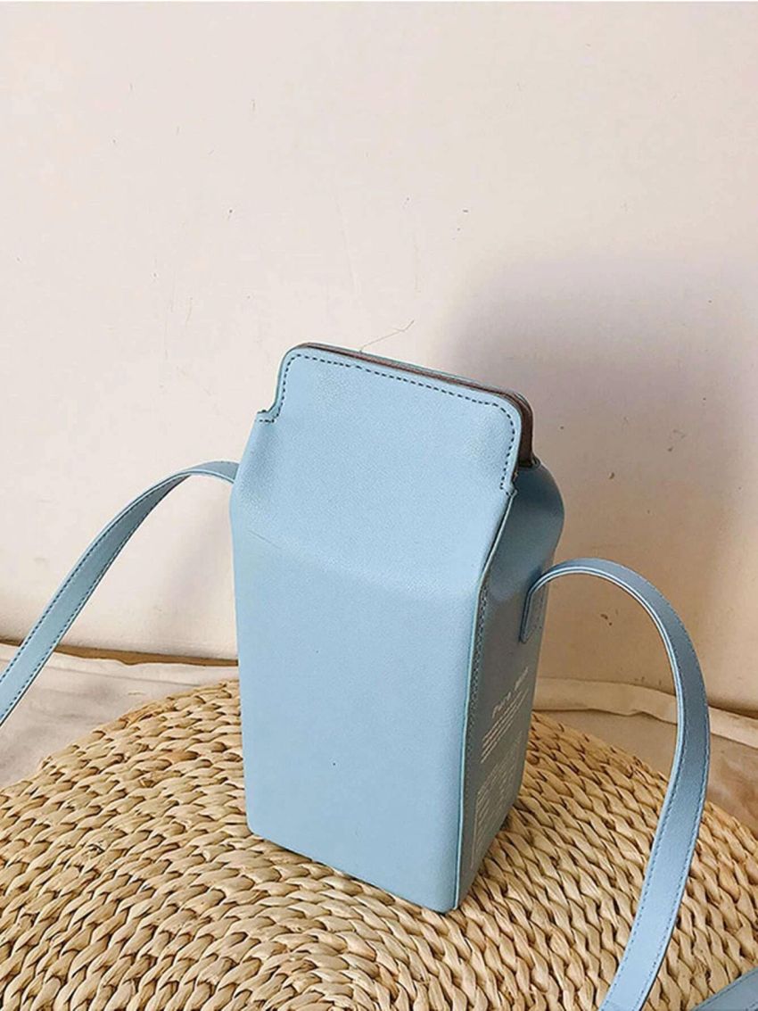 Mini Letter Graphic Box Bag