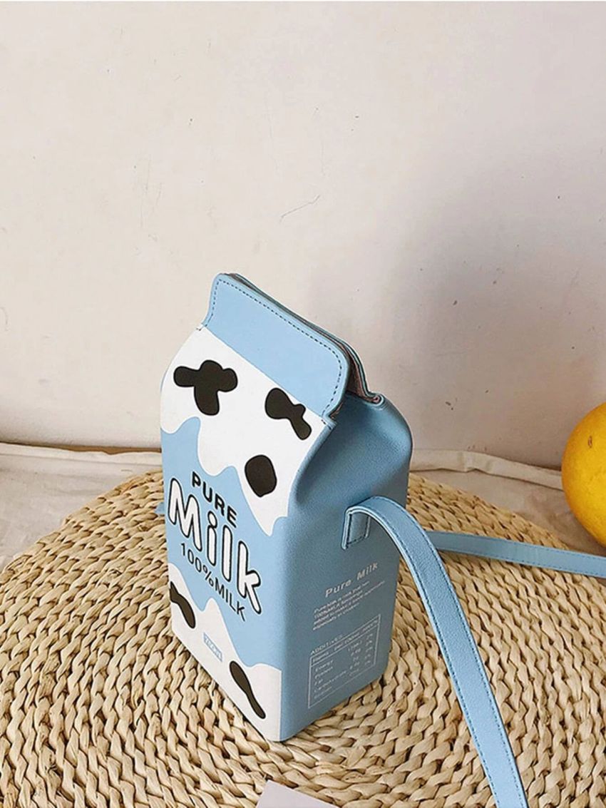 Mini Letter Graphic Box Bag