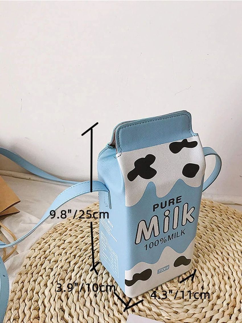 Mini Letter Graphic Box Bag