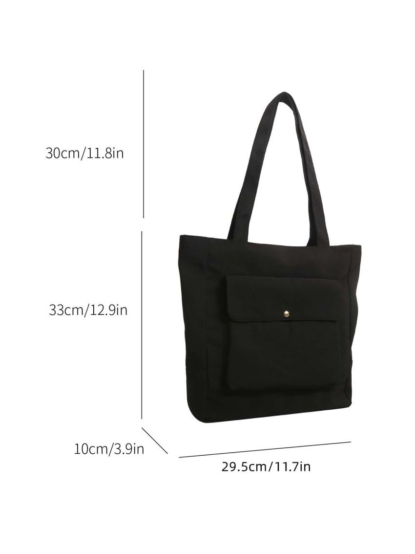 Minimalist Pocket Front Square Bag