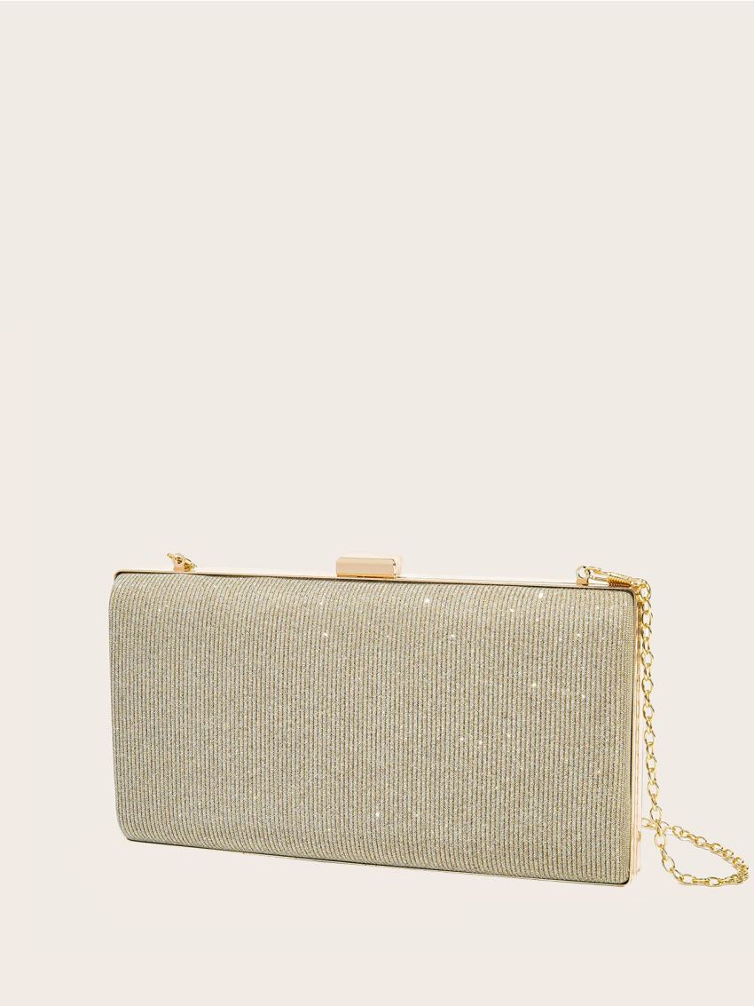 Glitter Chain Evening Bag