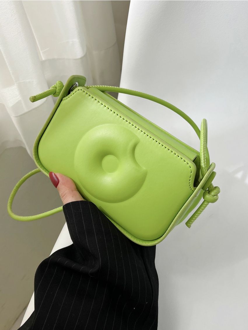 Mini Flower Decor Square Bag