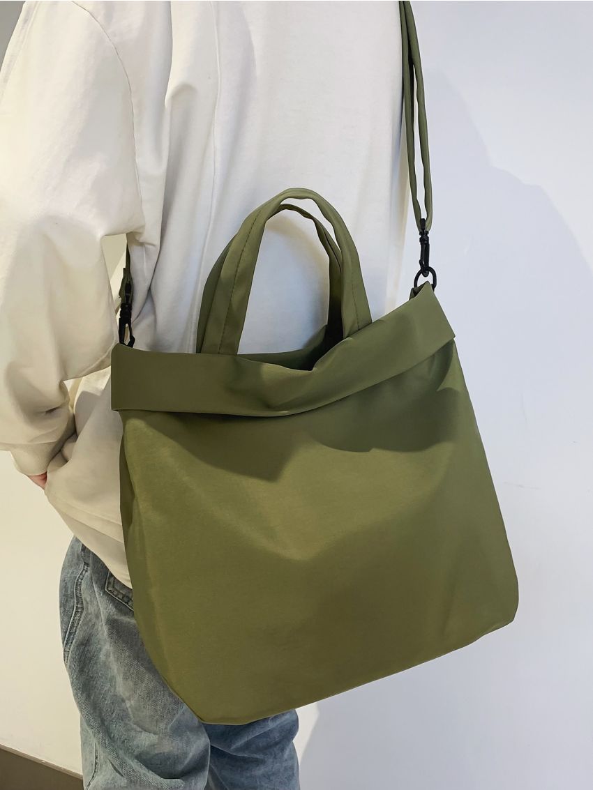 Oversized Minimalist Shopper Bag