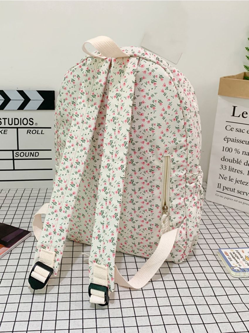 Flower Graphic Classic Backpack