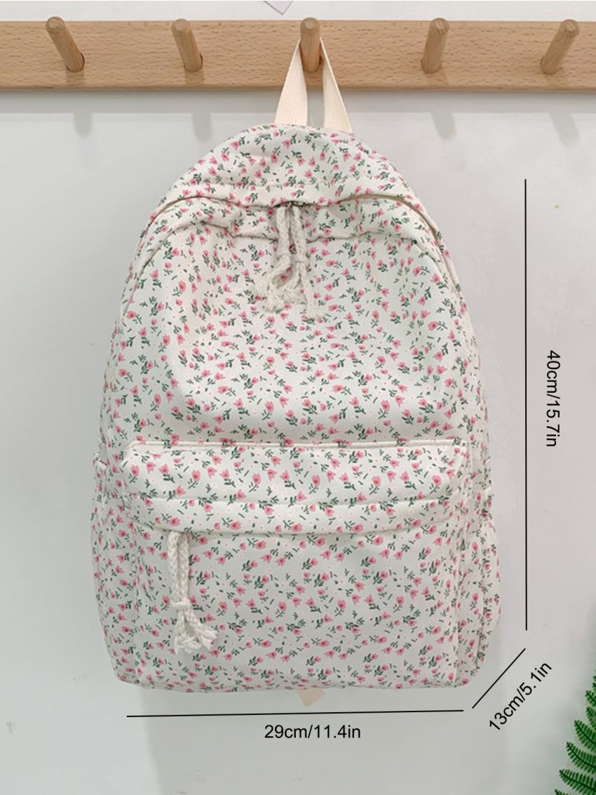 Flower Graphic Classic Backpack