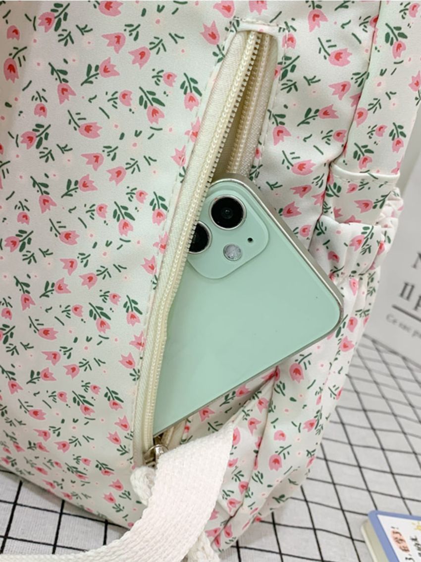 Flower Graphic Classic Backpack