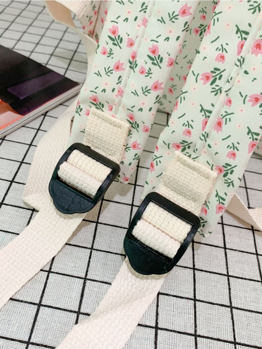 Flower Graphic Classic Backpack