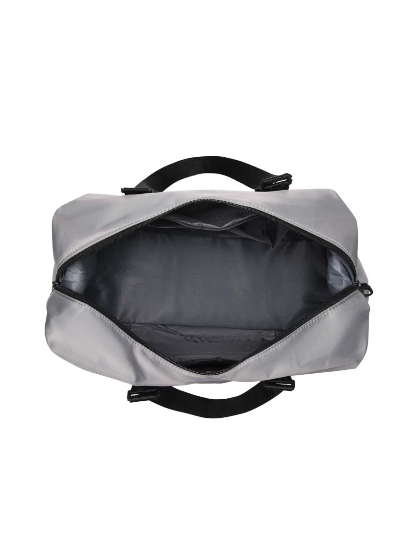 Men Letter Graphic Duffel Bag