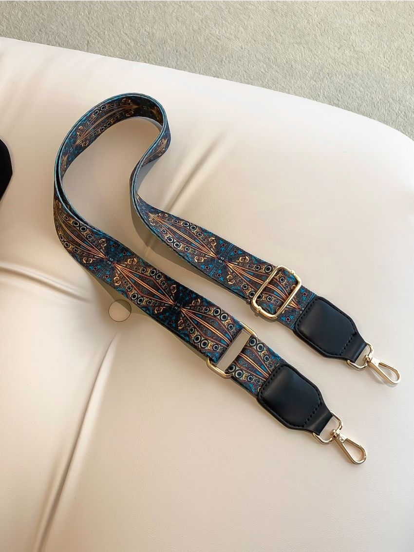 Geometric Pattern Bag Strap