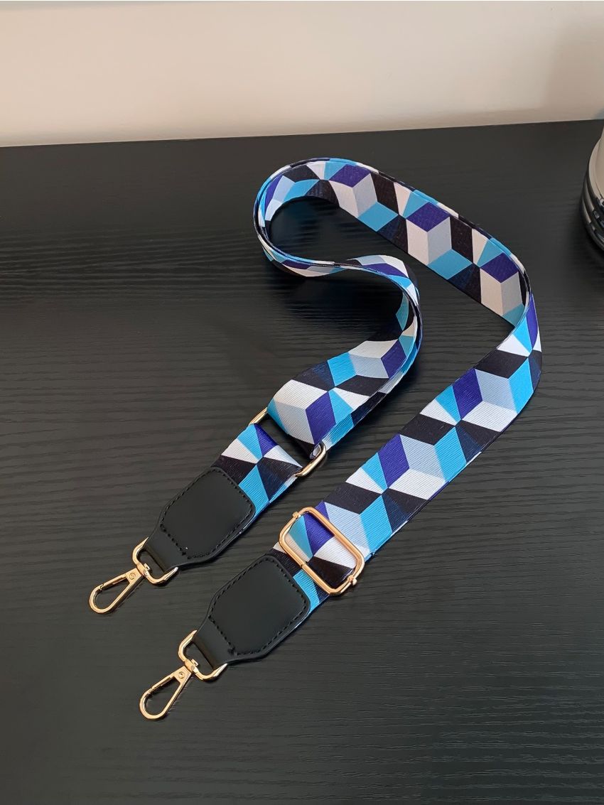 Geometric Pattern Bag Strap
