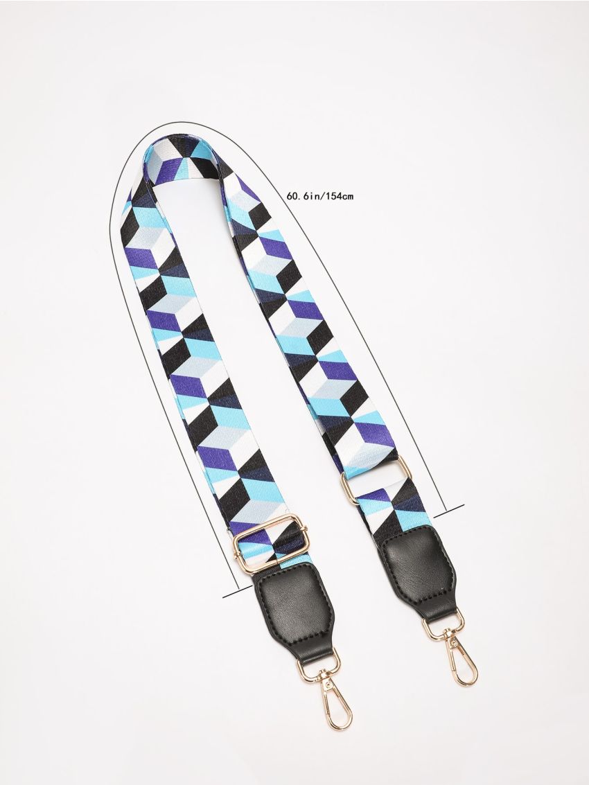 Geometric Pattern Bag Strap