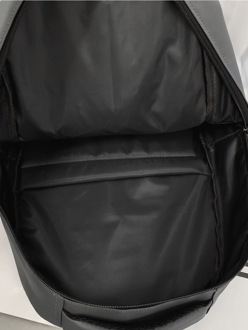 Men Letter Graphic Laptop Backpack