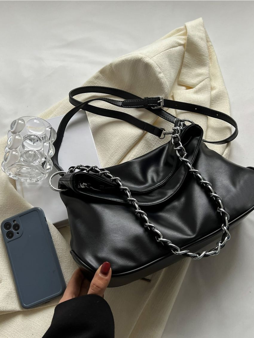 Minimalist Chain Hobo Bag