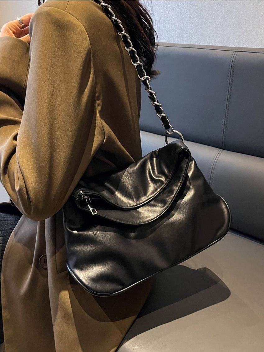 Minimalist Chain Hobo Bag