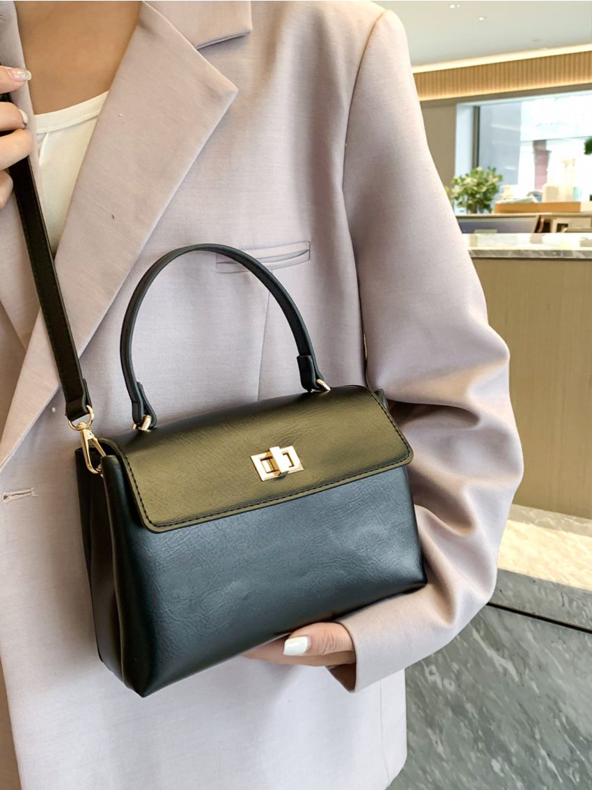 Minimalist Flap Square Bag