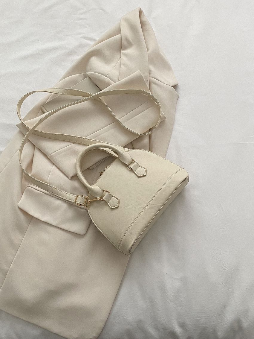 Minimalist Double Handle Dome Bag