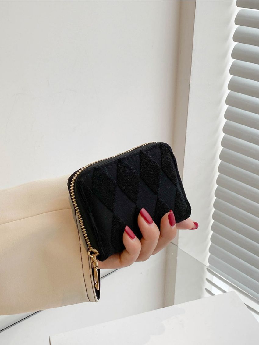 Geometric Pattern Card Holder