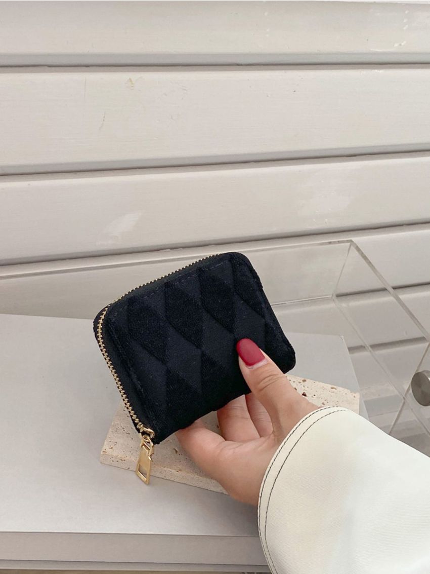 Geometric Pattern Card Holder