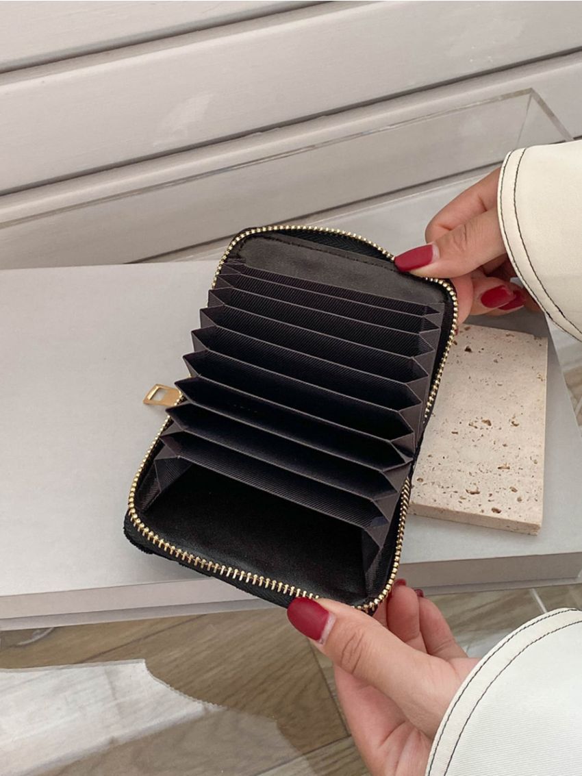 Geometric Pattern Card Holder