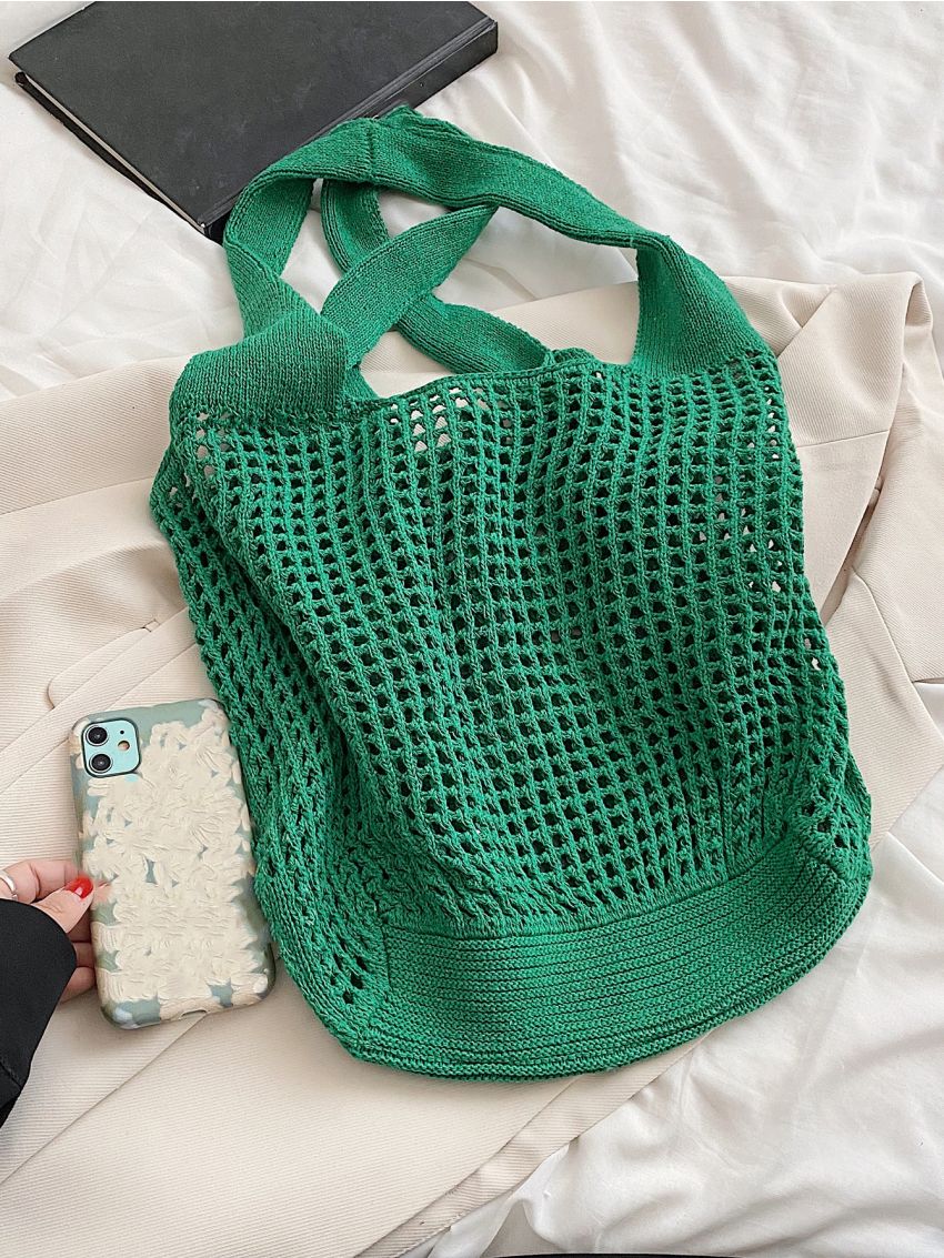 Minimalist Hollow Out Crochet Bag