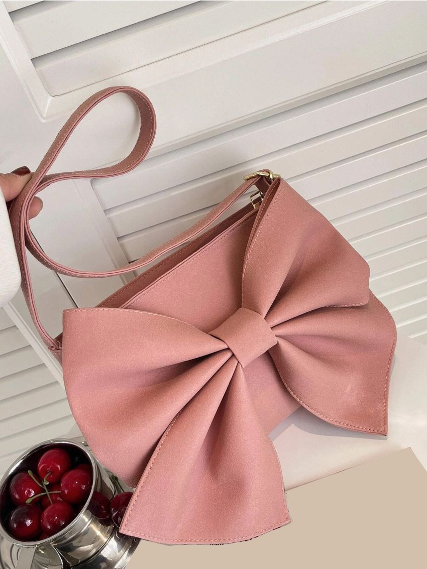 Bow Decor Novelty Bag