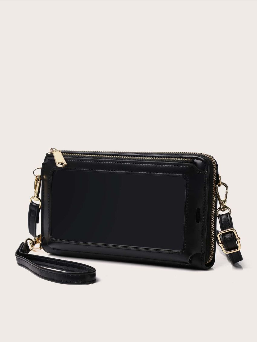 Minimalist Zipper Around Long Wallet