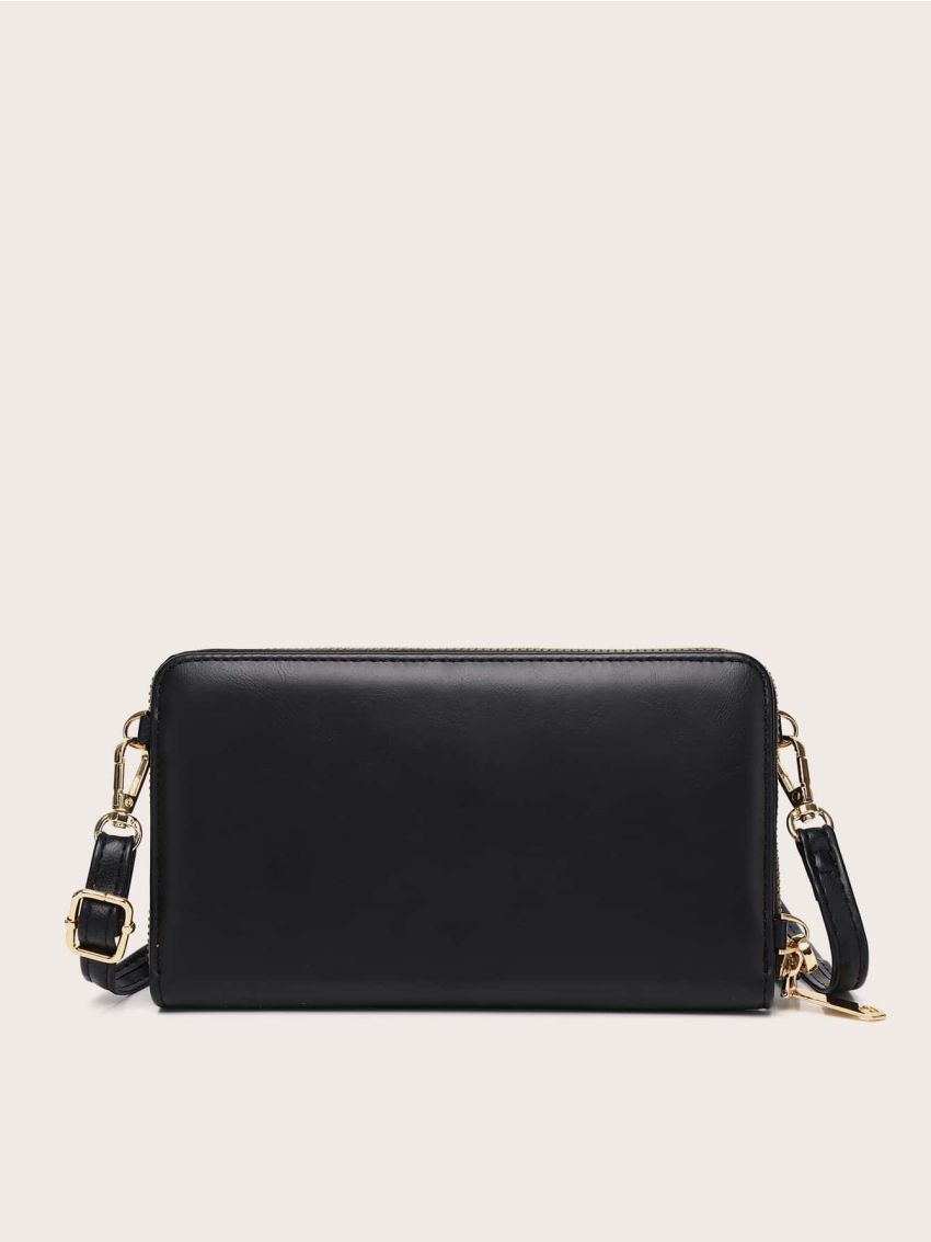 Minimalist Zipper Around Long Wallet