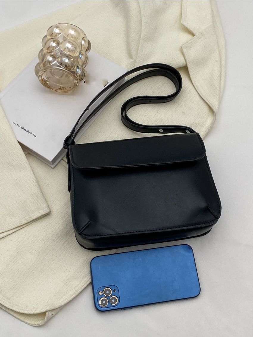 Minimalist Flap Square Bag